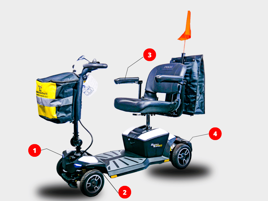 Pride Zero Turn Main Features