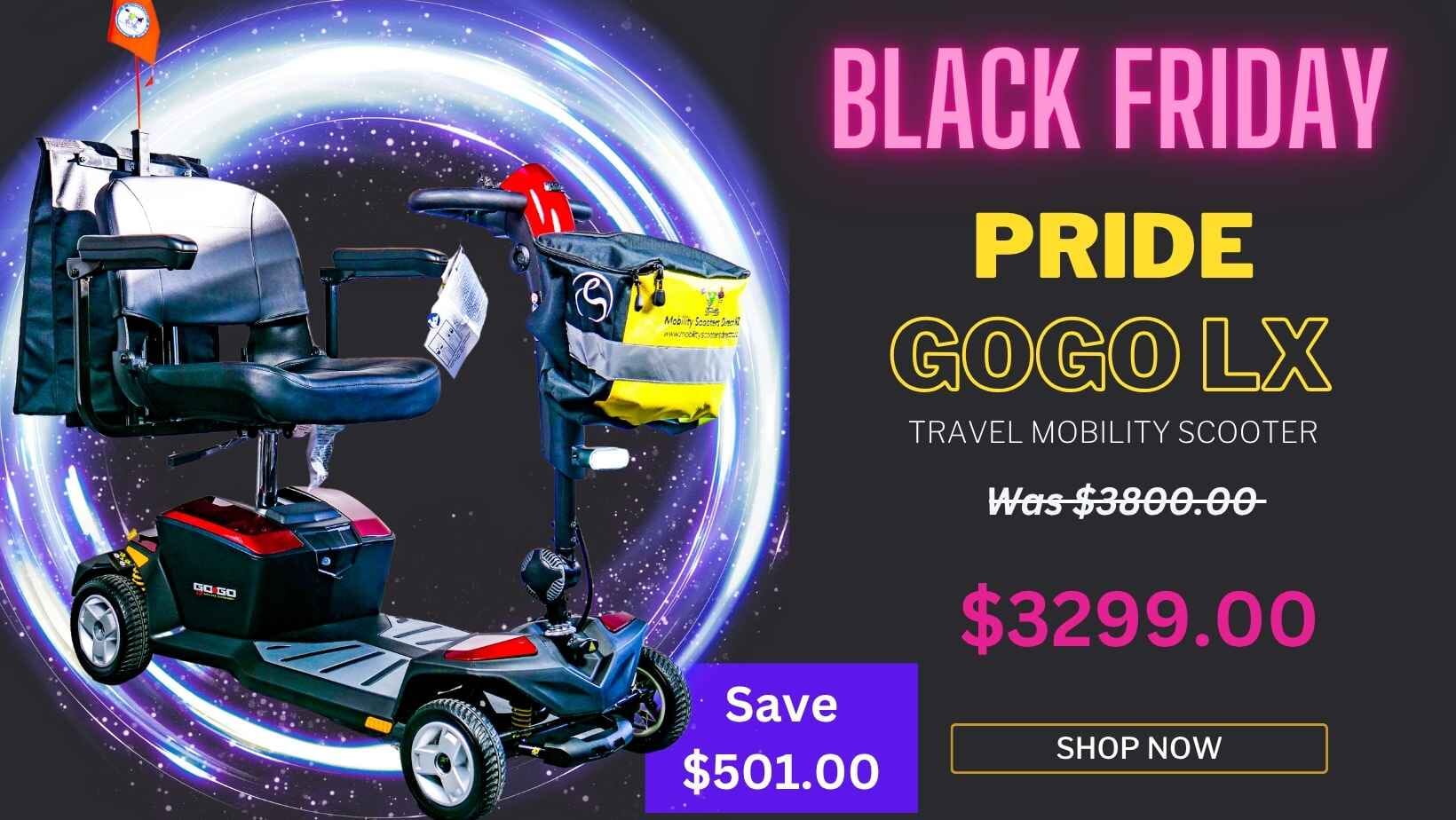 Black Friday Sale Pride GoGo LX